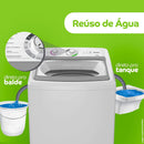 Lavadora de Roupas Consul CWH12AB com Ciclo Edredom Dual Dispenser Dosagem Extra Econômica 12Kg - Branca
